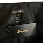 Shinestar NWT Pants Women’s Black Super High Waist Faux Leather Straight Pants Photo 4