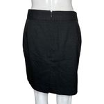 Banana Republic ‎ Skirt Womens 2 Petite Gray Pencil Straight Career Minimalist Photo 3