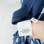 Ulla Johnson Alissa Blue Floral Ruffle Silk Chiffon Dress Size 2 Sheer Lined Photo 7