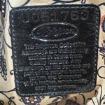 Brighton Cleo Bow Shoulder Bag Purse Black Leather Magnetic Closure Designer Photo 4