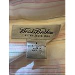 Brooks Brothers  100% Cotton White Pink Striped Button Up Longsleeve Sz 2 Photo 5