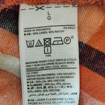 Old Navy  Orange Plaid Sleeveless Mini Dress Size Large Preppy Plaid Dress Photo 7