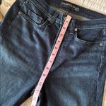 Veronica Beard  Carly 11” kick flare high rise dark wash jeans 26”​ Photo 11