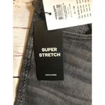 JACK  & Jones Gray Denim Jeans 31 inch waist Super Stretch Skinny Liam Photo 4