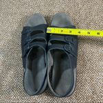 SAS Womens Sandals Tripad Comfort Shoe Sz 10.5N Cushion Pierced Leather Blue EUC Photo 8