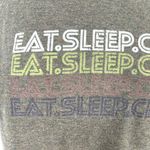 prAna Eat.Sleep.Climb Long Sleeve Graphic Tee Olive Green Size Small Photo 3