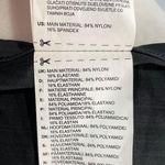 Reebok New  Active Velvet Print Mesh Front Short Sleeve T-Shirt Black Size Small Photo 19