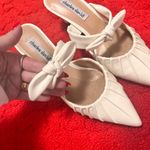 Charles David White kitten heels Photo 3