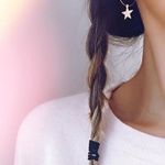 Boutique sliver star earrings Photo 0