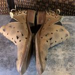 Musse & Cloud  Leather Perforated Booties Size 10 Photo 2