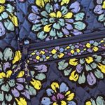 Vera Bradley  blue green floral quilted backpack Photo 4