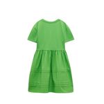 ZARA NWT GREEN PLEATED BABY DOLL STYLE BLOGGERS FAV MINI DRESS SMALL Photo 6