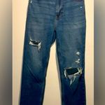 Abercrombie & Fitch - The Ankle Straight Ultra High Rise Jeans Distressed Size 27 Photo 2