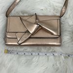 Circus by Sam Edelman Sam Edelman Circus Rose Gold Bow Tie Crossbody Shoulder Bag Wallet Purse Photo 4