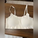 Lucky Brand  Wireless Seamless White Padded Bra Size XL Photo 1