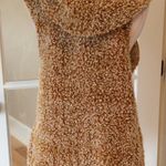 Love Tree Jacket Vest Frosted Gold Boutique Womens Small New Photo 3