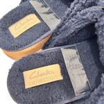 Clarks Brynn Slide Navy Textile Photo 4