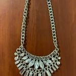 Silver statement necklace Photo 0
