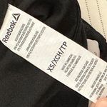 Reebok  Black Racerback Sports Bra Medium Support NWT Photo 4