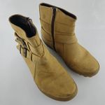 Jeep  Ankle Boots Womens 7.5 Side Zip & Double Buckle Photo 3