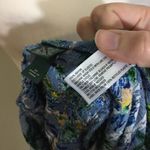 Wild Fable NWOT Blue Tropical Palm Beach Print Mini Dress New Photo 3