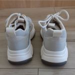 Beau Today Women's Chunky Sneaker, color Beige, size 8.5, NWT Silver Photo 2