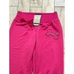 Under Armour NEW  women's small pink COLDGEAR capri joggers MSRP $65 Photo 2