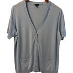 Talbots  Soft Blue Knit Cardigan Photo 0