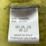 Roberto Collina Angora Sweater Women’s Size Small Yellow Crew Neck Soft Knit Photo 7