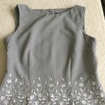 Connected Apparel Vintage 90s Gingham Floral Embroidered Two Piece Skirt Set by - Sz 12 Photo 6