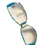 Beach Bunny  Take the Reins Turquoise Bandeau Bikini Top nwt Photo 2