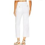 Spanx White Stretch Twill Cropped Wide Leg Pants Size M Style 20312R Photo 3