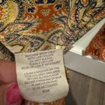 AUW Multicolored Paisley 3/4 Sleeve Dress Size 6 Photo 9