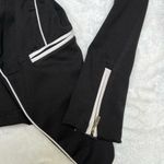 Stoosh  Black Blazer with white contrast piping Photo 7