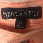 CREW MERCANTILE WO SZ 14 DENIM SKIRT RAW HEM Photo 4