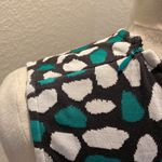 St. John Sleeveless Tank Top w/ Green & White Pebbled All Over Print EUC Sz M Photo 3