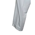 Peter Nygard Womens Pants Stretch Cropped Tapered Leg Slpit Side White 8 NWT Photo 9