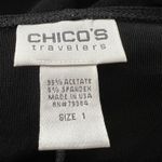 Chico's  Travelers Wrap Dress Large 1 Medium Slinky Photo 2