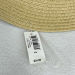 Gap Womens Packable Sun Hat Wide Brim Beige Black New Photo 9