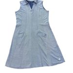 Jofit Mini Tank Dress Fit & Flare Women's‎ Light Blue Large Photo 0