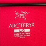 Arc'teryx Womens Tank Top Built in Sports Bra Athleisure Racerback Gym Large Red Photo 3