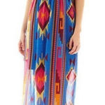 Ruby Rox ✨HP✨ strapless Aztec Print Maxi Dress✨ Photo 0