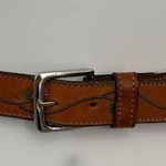 LUPPI WOMEN’S LEATHER BELT SZ: 32 Brown Photo 0