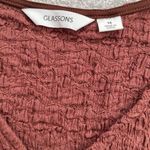 ASOS Glassons | Brown Crinkle Top Photo 2