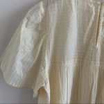 VERO MODA AWARE O-Neck Tunic Dress Cream Lagenlook Casual Stripe Boho Large Photo 12