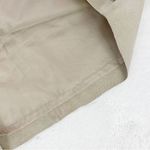 Billabong  Vintage Suede Leather A Line Skirt Taupe‎ Tan Juniors 7 Photo 4