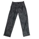 Emporio Armani Main Line Metallic Jacquard Pants S/M Silver Black NWT $495 Photo 1