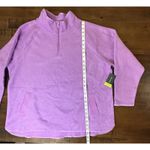 Tek Gear NWT 2X Fleece Pullover  Quarter Zip Lavender NEW Soft Photo 4