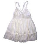 Forever 21 V-neck Embroidered Racerback Babydoll Coverup Mini Dress Photo 12