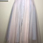 Space 46 Dove Gray & Pink 4 layer Tulle Skirt The Wendy Skirt Lined Size Small Photo 7